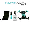 Mini Quadrocopter Drones with HD Pocket Camera small WiFi racing helicopter RC Plane Quadcopter FPV With Wide Angle